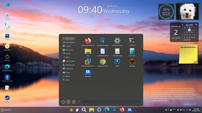 Linux Mint 22.1 Preloaded on 128GB NVMe M.2 SSD (Size 2230) (Windows Theme) #6 - Image 1 of 4