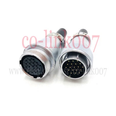 19 Pin aviation connector,WS24 5A industrial High Voltage Electric Auto Plug - Image 1 of 4
