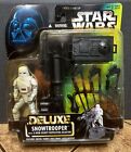 Star Wars The Power of the Force Deluxe Snowtrooper w/ E-Web Heavy Blaster