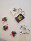 Pair of james (the band) Key Rings Or Dart Flights Set Plus Free Air Freshener!