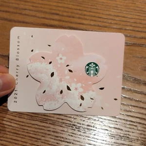 Starbucks korea 2021 Cherry Blossom Card no charged - Picture 1 of 4