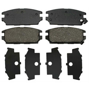 Acdelco 17D532 Disc Brake Pad Set   Rear, Bonded, Organic, Without Mounting