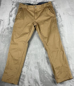 Pantalones de mezclilla resistentes a la intemperie para hombre talla 36x28 tostados tecnológicos (etiqueta 36x30) - Imagen 1 de 10