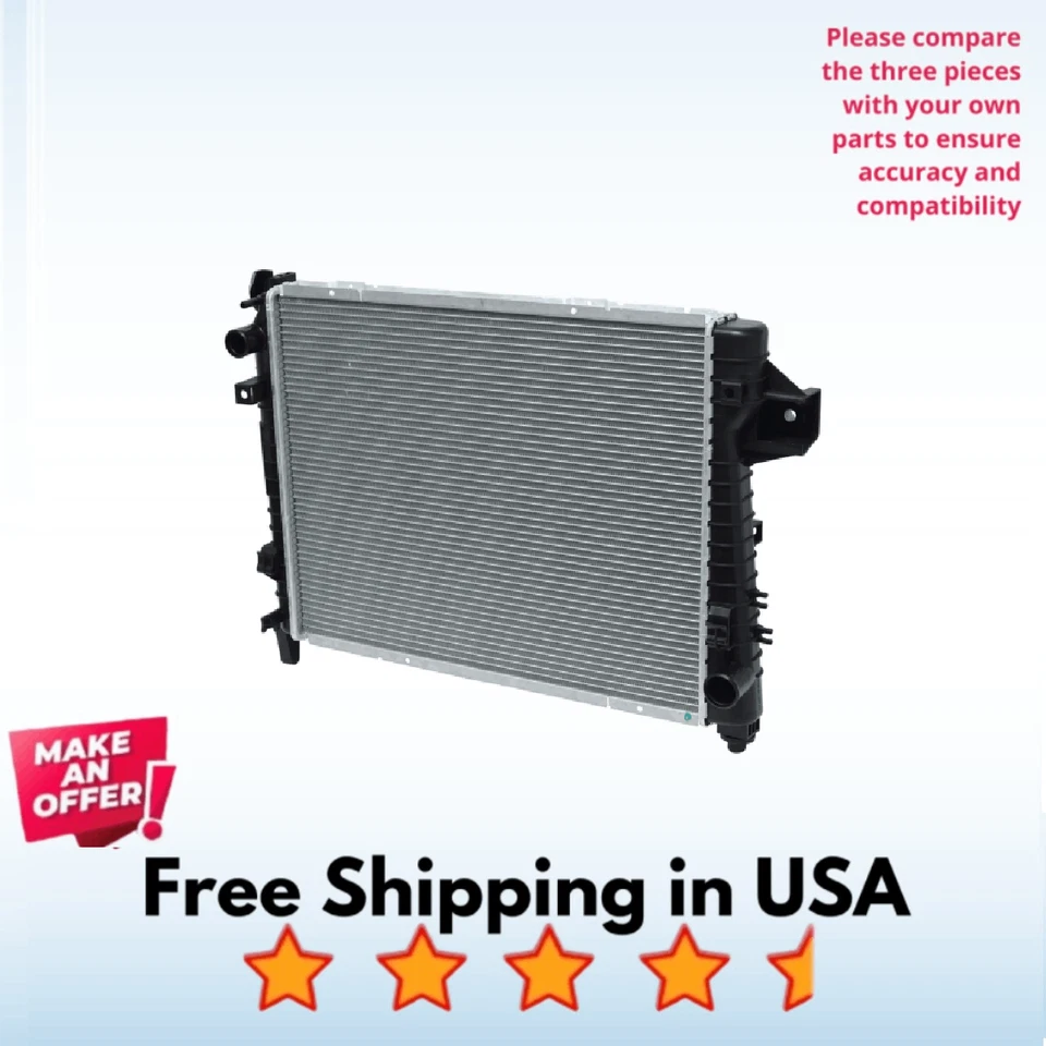 Radiador aire acondicionado apto para Dodge Ram 1500 02-03, Dodge Ram 2500 02-04, Dodge Ram 3500 2003 Foto 1 de 1