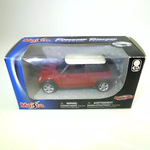 "Maisto Power Racer, Die Cast, Mini-Cooper, ""Motorizzato!" Nuovo con scatola fuori produzione - Foto 1 di 7