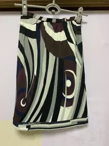 EMILIO PUCCI Skirt Size 40 Grey - Picture 1 of 11