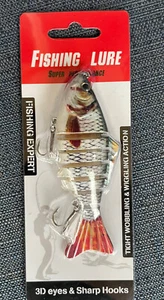Fishing Lure by Fishing Expert Tight Wobble and Wiggle Action 3D Eye New (B) - Picture 1 of 5
