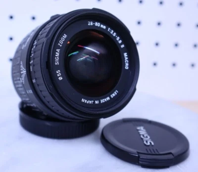 Nice SIGMA Zoom 28-80mm 1:3.5-5.6 II Macro Aspherical Lens AF Minolta Mount GUC - Image 1 of 4
