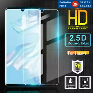 For Huawei P30 Pro P30 Lite Tempered Glass LCD Screen Protector Film Guard - Foto 1 di 8