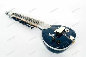 Handbemalt Tun Holz Saiten Beste Qualität Electrictravel Sitar Indisch Musical - Bild 1 von 12