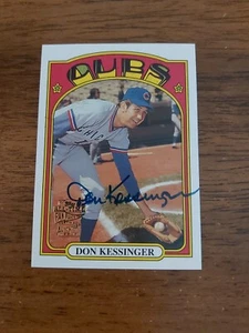 2004 Topps All-time Fan Favorites Don Kessinger Autograph Card #FFA-DKE - Picture 1 of 2