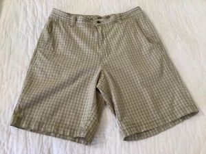 Tommy Bahama Men's Silk/Cotton Plaid Shorts Size 32 with 9.5 “Inseam - Picture 1 of 7