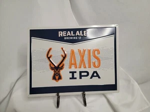 Real Ale Brewing Co AXIS IPA Craft Beer Pint Shaker Glass Deer Stag Texas - Picture 1 of 1