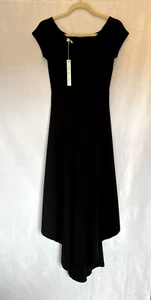 SHE & SKY WOMENS BLACK MIDI DRESS SIZE: SMALL NWT - Picture 1 of 6