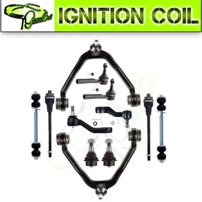 Kit completo de suspensión inferior superior delantera 12 unidades para Chevrolet Silverado 1999-2006 Foto 1 de 4