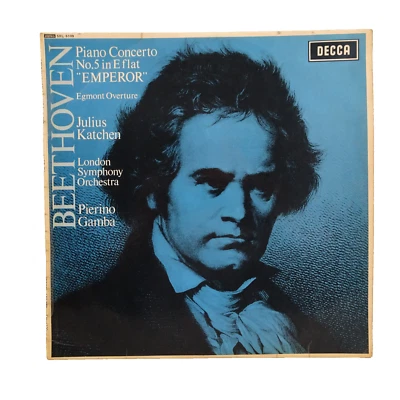 SXL 6109 WBG - KATCHEN - BEETHOVEN PIANO CONCERTO NO.5 EMPEROR - GAMBA VG/G+ - Image 1 of 4