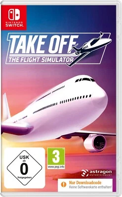 Take Off The Flight Simulator Switch Nintendo juego código clave DEU y UE *NUEVO
