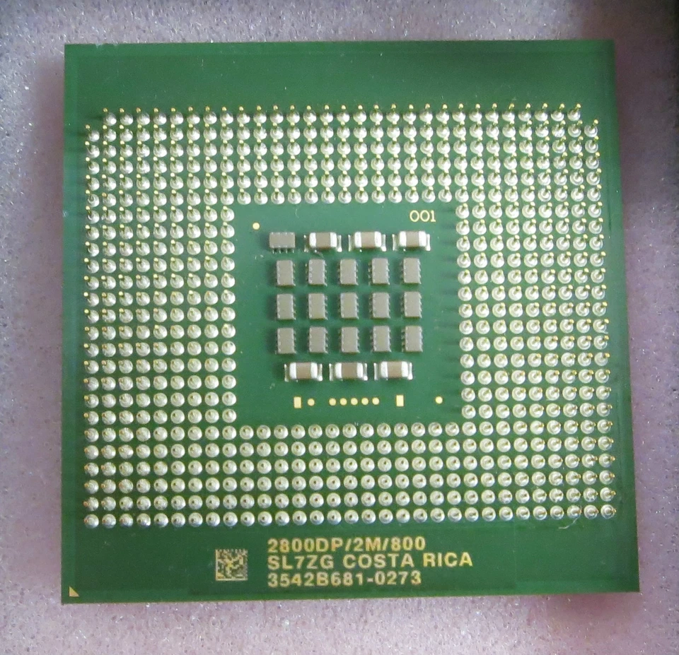 64-bit Intel Xeon Single Core Processor 2.80E GHz, 2M Cache, 800 MHz FSB SL7ZG - Image 1 of 1