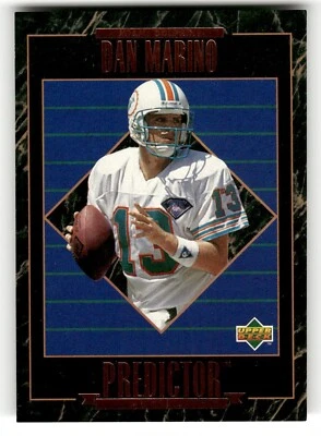 Dan Marino 1995 Upper Deck Predictors League Leaders #RP1 - Image 1 of 2