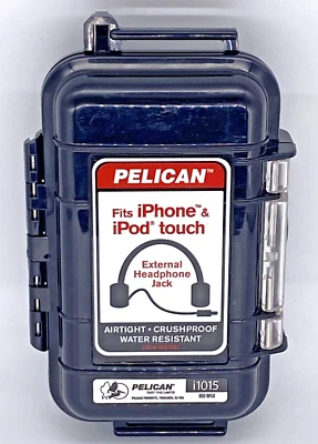 PELICAN i1015 Phone Case External Jack Airtight Crushproof Water Resistant - Image 1 of 4