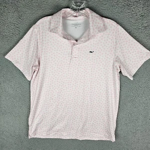 Vineyard Vines Polo Shirt Boys XL (14) Sankaty Golf Geometric - Picture 1 of 10