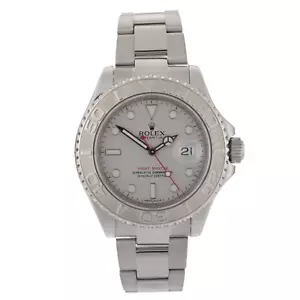 Rolex Yacht-Master 116622 Platin Lünette & Zifferblatt 40mm Automatik Herrenuhr - Bild 1 von 15