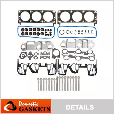 Fits 95-99 Chevrolet Buick Oldsmobile Pontiac 3.1L OHV Head Gasket Set Bolts - Image 1 of 4