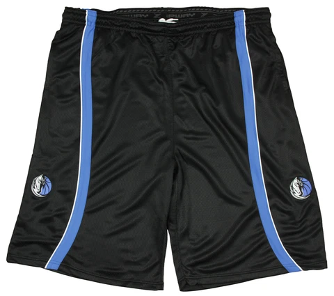 Zipway NBA Basketball Men's Dallas Mavericks Team Color Shorts, Black Cover