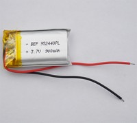 3.7v 900 mah Polymer Li ion battery 952440 for Mp3 MP4 Camera GPS ipod Tablet PC