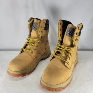 Botas de trabajo Herman Survivors para hombre de cuero tostado de 7,5 W punta de acero construcción de seguridad - Imagen 1 de 9