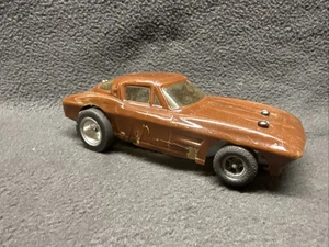 1/24 Slotcar C2 Corvette K&B Aurora blau eloxiertes Chassis läuft 60er Jahre - Bild 1 von 9