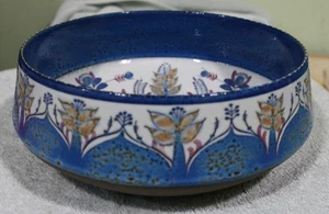 VINTAGE ROYAL COPENHAGEN ALUMINIA GROSSE SCHALE 439/3178 BERTE JESSEN MID CENTURY - Bild 1 von 2