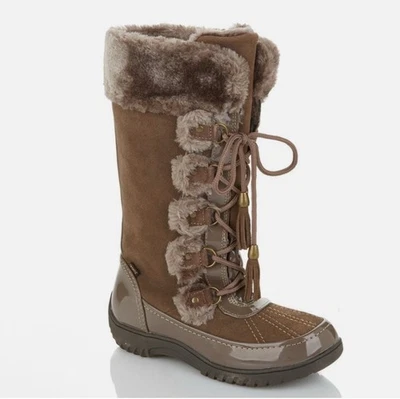 Sporto Waterproof leather Faux Fur Lace-Up Boot with Thermolite Size 11M - Image 1 of 4