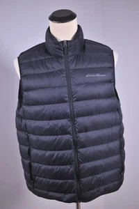 Eddie Bauer eb650 Down Vest Black Men's Large L - Picture 1 of 4