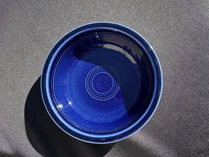 Post 86 Fiesta 19 Unzen Kobaltblau 6 7/8 Suppe/Reis Schüssel Sehr Guter Gebrauchter Zustand - Bild 1 von 6