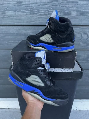 Tamanho 7.5 - Air Jordan 5 Retro Racer Azul - Imagem 1 de 4