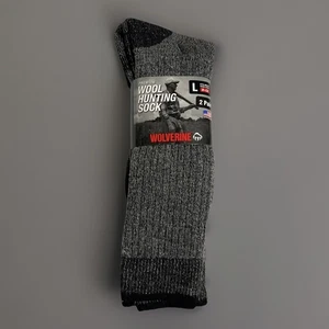 Wolverine Merinowollmischung gepolsterte Stiefelsocken - grau - Bild 1 von 3