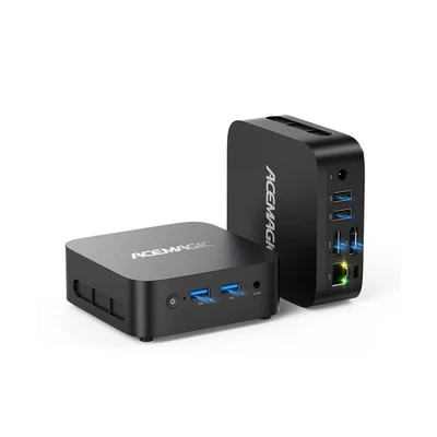 ACEMAGIC Vista V1 Mini PC 11 Pro, 16GB DDR4 RAM 512GB M.2 SSD, 12th Alder Lak... - Image 1 of 4