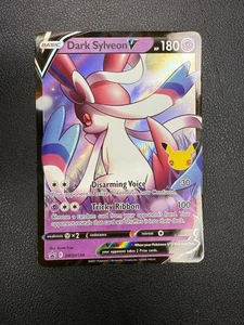 Dark Sylveon V SWSH 134 - Black Star Promo - Pokemon Holo - NM - Bild 1 von 10