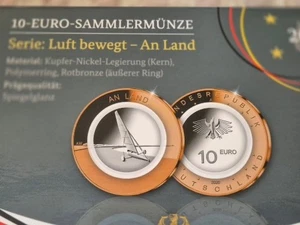 10 Euro  2020 "Luft bewegt" Prägestätte-F-Stuttgart-  OVP im Blister - Bild 1 von 3