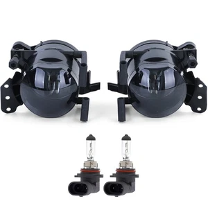 Klarglas Nebelscheinwerfer Schwarz Smoke für 6er BMW E63 E64 03-10 ohne M-Paket - Bild 1 von 6