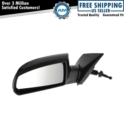 Left Manual Mirror Driver Side Fits 2006-2010 Kia Rio Rio5 - Image 1 of 4