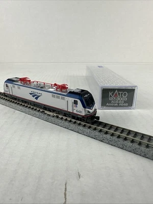 Kato N Scale 137-3003 Siemens ACS-64 Amtrak #648 - Image 1 of 4