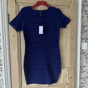 WOMENS COAST JESSIE KNIT DRESS VIOLET SIZE 16 - Picture 1 of 5