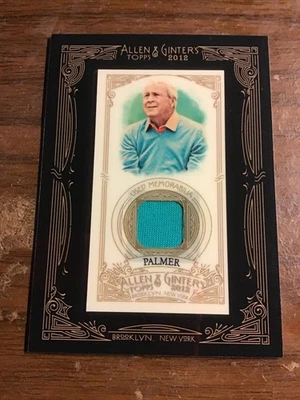 Arnold Palmer 2012 Topps Allen & Ginter Relic   The King - Image 1 of 2