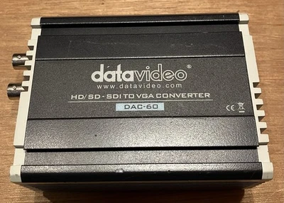Convertidor Datavideo HD/SD SDI a VGA DAC-60 Foto 1 de 4