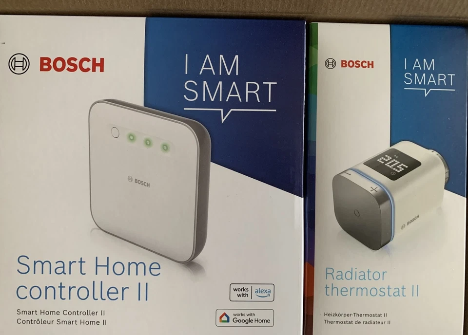 Bosch Heizkörper-Thermostat ll  - 100x100mm, Weiß (8750002101)