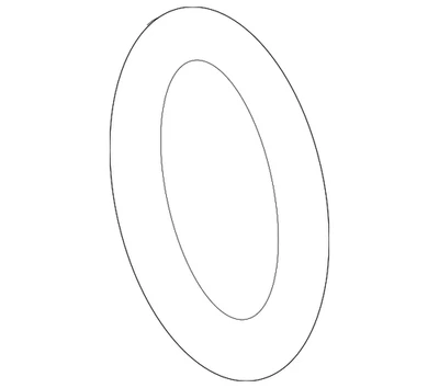 Retentor de vedação principal traseiro genuíno Mercedes-Benz 273-010-08-14 - Imagem 1 de 3