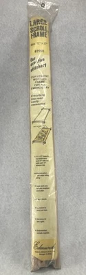 Vintage New F A Edmunds Large Scroll Frame Fits Up to 27" Stitching #2990 - Image 1 of 4
