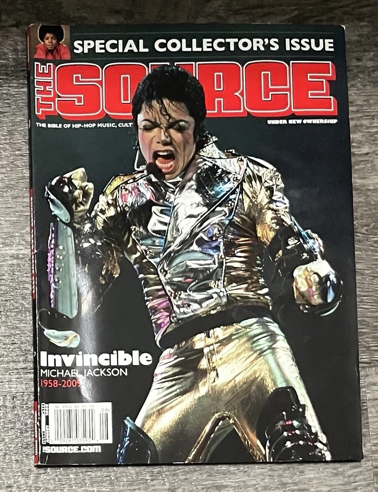 The Source Magazine Issue #233 Invincible Michael Jackson 1958-2009 - Image 1 of 1